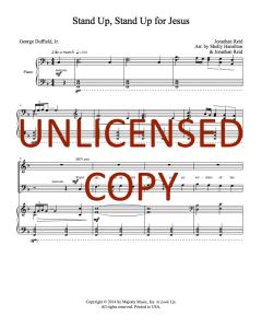 Stand Up, Stand Up for Jesus - Choral (PDF download)
