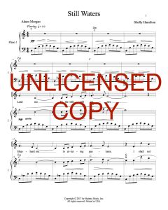 Still Waters Piano/Vocal (PDF download)