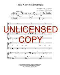 That's Where Wisdom Begins (PDF download)