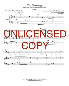 The Doxology Simply Majesty Version (PDF download)