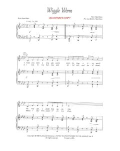 Wiggle Worm - Children's Choral (PDF download)