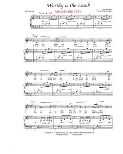 Worthy Is the Lamb - Children's Choral (PDF download)