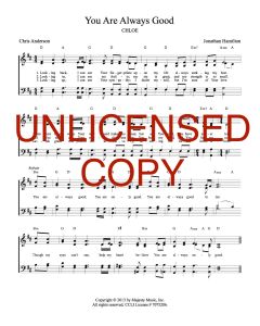 You Are Always Good - Hymn Style (PDF download)