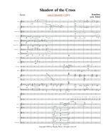 Shadow of the Cross Octavo Orchestration (PDF download)