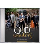 God of Wonders - Hamilton Family - CD (with optional MP3 download)