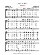 Jesus ist Herr - German Hymn Style (PDF download)