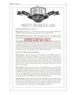 FREE Preview Kit Volume 5 (2025-2026) Captain/Sailor (PDF download)