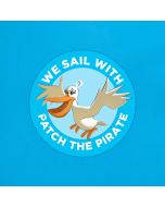 Stickers - We Sail With Patch The Pirate - Sissy