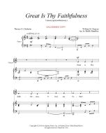 Great Is Thy Faithfulness - Children's Choral (PDF download)