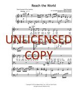 Reach the World- Piano/Vocal (PDF download)
