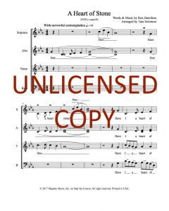 Digital Sheet Music Choral Music