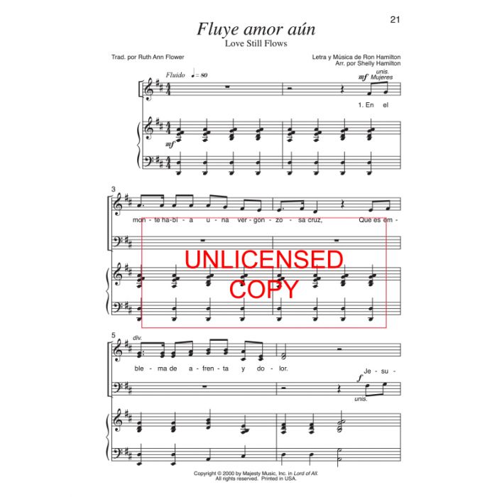 Fluye amor aún (Love Still Flows SP)