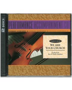 We Are Your Church - Performance/Accompaniment CD (Stereo & Split Trax)*