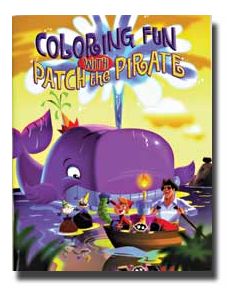 Coloring Fun with Patch the Pirate