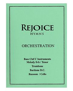 Rejoice Hymns - Orch: - Bass Clef C