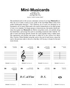 God Made Music - Musicards (Small)