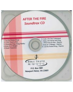  Performance Accompaniment CD After The Fire CD