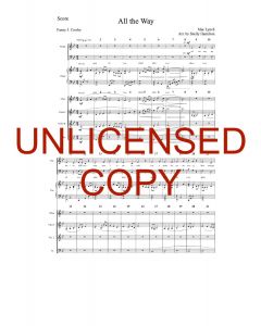 All the Way (Simply Majesty Version) - Printable Orchestration - Printable Download