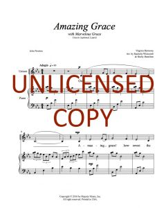Amazing Grace (Marvelous Grace) (Children's 2-part) Printable Download