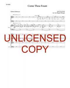 Come Thou Fount (Simply Majesty Version) - Printable Orchestration - Printable Download
