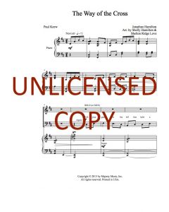 The Way of the Cross - Choral - Printable Download