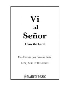Ve al Senor libro coral (I Saw the Lord Choral Book) SP Digital Download