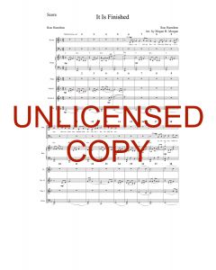 It Is Finished (Simply Majesty Version) - Printable Orchestration - Printable Download