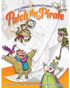 Patch the Pirate Coloring Book - Volume 5 Digital Download