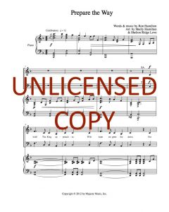 Prepare the Way - Choral - Printable Download