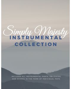 Simply Majesty Instrumental Accompaniment Package - Printable Download