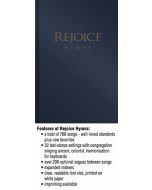 Rejoice Hymns - Navy - (Quantity orders must include church name and address.)
