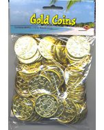 Patch the Pirate Treasure (Gold Doubloon Coin) 100 per pack - Cannot ship Media Mail.