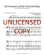 All Creatures of Our God and King (Children's 2-part) Printable Download