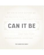 Can It Be (Digital Download)