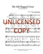 The Old Rugged Cross - Unison (optional harmony) Printable Download
